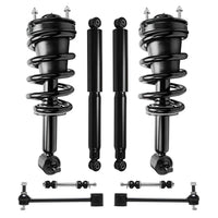 Detroit Axle - 8pc Struts Shocks Kit for Chevy GMC Suburban Yukon XL 1500 Avalanche Tahoe Escalade ESV EXT 2 Front Struts 2 Rear