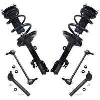 Detroit Axle - 6pc Front Struts Kit for 04-07 Toyota Highlander Lexus RX330, 07-09 RX350, 06-08 RX400h, 2 Struts & Coil Spring 2