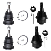 Detroit Axle - Front Ball Joints for Chevy GMC Silverado Sierra 2500 3500 HD Hummer H2, 2 Front Suspension Upper Ball Joints 2 S