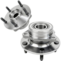 Aspligo 2Pcs 515006 Front Wheel Bearing Hub Assembly Compatible with Dodge Ram 1500 4x4 1994 1995 1996 1997 1998 1999,w/ABS, No