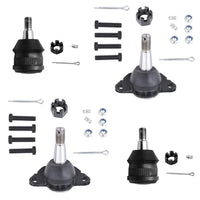 Detroit Axle - Front 4pc Ball Joints for Chevrolet GMC C1500 C2500 Suburban C3500 Express Savana 2500 3500 Yukon Tahoe, 4 Upper