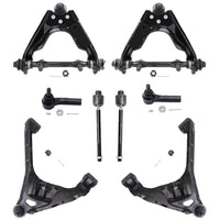 Detroit Axle - 8pc Front End Control Arms Kit for 00-04 Dodge Dakota, 00-03 Durango, 4 Upper & Lower Control Arms with Ball Join