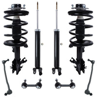 Detroit Axle - 8pc Strut Shock Kit for 2002-2006 Nissan Altima V6 3.5L, 2 Rear Shock Absorbers 2 Front Struts with Coil Spring 4