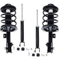 Detroit Axle - Struts Shocks for Nissan Maxima 2004 2005 2006 2007 2008, 2 Front Complete Struts with Coil Spring Assembly 2 Rea
