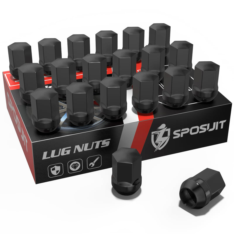 Sposuit M14x1.5 Lug Nuts - Replacement for 2005-2024 Dodge Charger, 2008-2024 Challenger, 2011-2024 Durango, 2004-2009 Magnum -