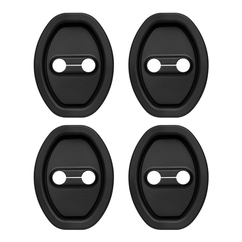 Figpade 4PCS Upgraded Car Door Latch Guard Cover,Silicone Car Door Lock Cover for Car Door Protector and Noise Reduction,Univers