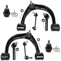 Detroit Axle - Front Control Arms Kit for 2003-2009 Toyota 4Runner FJ Cruiser Lexus GX470, 2 Upper Control Arms 2 Lower Ball Joi