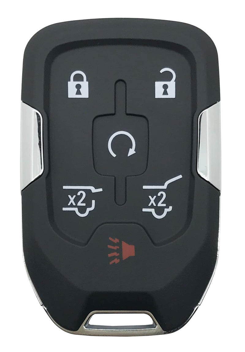 Replacement Key Fob Cover Case fit for Chevy Suburban Tahoe 2015 2016 2017 2018 2019 2020 GMC Yukon Keyless Entry Smart Remote K