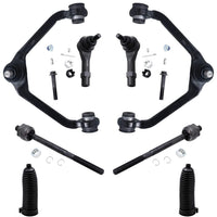 Detroit Axle - Front Upper Control Arms + Inner Outer Tie Rods + Boots Replacement for Ford Explorer Ranger Mazda B2500 B3000 B4