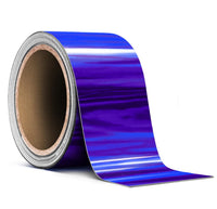 VViViD Holographic Blue Chrome Pinstripe Vinyl Tape Roll (2    x 25ft)