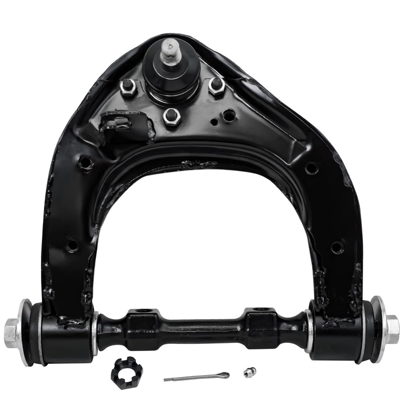 Detroit Axle - Front Right Upper Control Arm for 1994-2000 Mitsubishi Montero 1997-2004 Mitsubishi Montero Sport Passenger Side