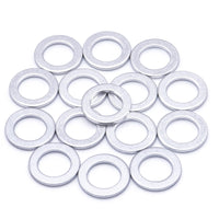 MEAJOO 15PCS Oil Crush Washers/Drain Plug Crush Washer Compatible with Honda Replacement for Part #90471-PX4-000 Accord Acura Ci