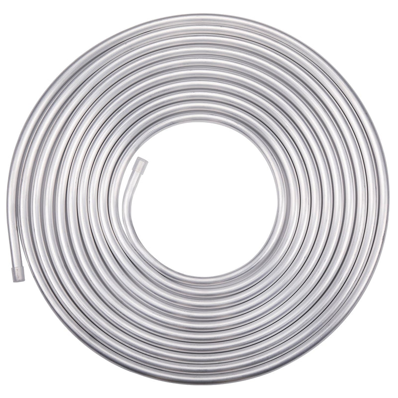 Podavelle 5/16 OD Aluminum Hard Fuel Line Hardline Tube Tubing Coil 25 Feet Roll