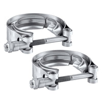 EVIL ENERGY V Band Clamp for Flange Kit Stainless Steel (2, 2.0)