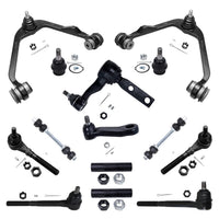 Detroit Axle - 14pc Front End Kit for Ford Expedition F-150 F-250 Lincoln Blackwood Navigator, Upper Control Arms Lower Ball Joi