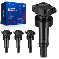KAX Pack of 4 Ignition Coil Set for Kia Soul 2012-2019 1.6L, Rio 2012-2019, Hyundai Accent 2012-2022, Veloster 2012-2017 1.6L UF