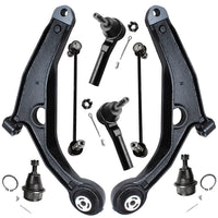 Detroit Axle - 8pc Front End Suspension Kit for 2011-2014 Chrysler 200 2007-2010 Sebring 2008-2014 Dodge Avenger 2 Lower Control