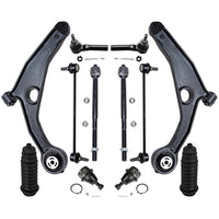 Detroit Axle - Front End 12pc Suspension Kit for 11-14 Chrysler 200, 07-10 Sebring, 08-14 Dodge Avenger, 2 Lower Control Arms 2