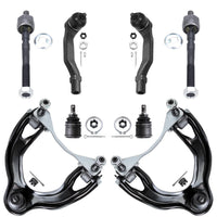 Detroit Axle - 8pc Front End Kit for 94-97 Acura Integra, 92-95 Honda Civic, 93-97 Civic Del Sol, 2 Upper Control Arms 2 Lower B
