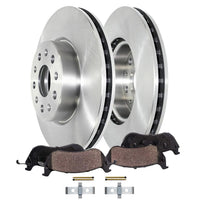 Detroit Axle - Front Brake Kit for 2021-2024 Chevrolet Camaro, Disc Brake Rotors Ceramic Brakes Pads 2022 2023 Replacement : 13.