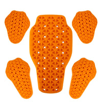 PSLER CE Level 1 Certified Motorcycle Armor Back Pad and CE Level 2 Certified Elbow and Shoulder Protection Pads Set,Motorcycle