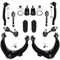 Detroit Axle - 12pc Front End Kit for 1998-2002 Honda Accord 1999-2003 TL 2001-2003 CL 2 Upper Control Arms w/Ball Joints 2 Lowe
