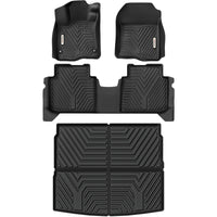 YITAMOTOR Floor Mats & Cargo Liner Fit for Honda CR-V 2026-2023, All Weather TPE Custom Fit for CRV (Gasoline & Hybrid & e:FCEV)