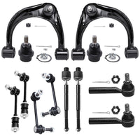 Detroit Axle - Front End 12pc Suspension Kit for 2003-2009 Toyota 4Runner FJ Cruiser Lexus GX470, 2 Upper Control Arms 2 Lower B
