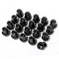 TAGMORE M12X1.5 Black Lug Nuts - 20pcs OEM Wheel Lug Nuts Compatible with 2009-18 Focus/2012-18 Fusion/2013-2020 Escape/2018+ Ec