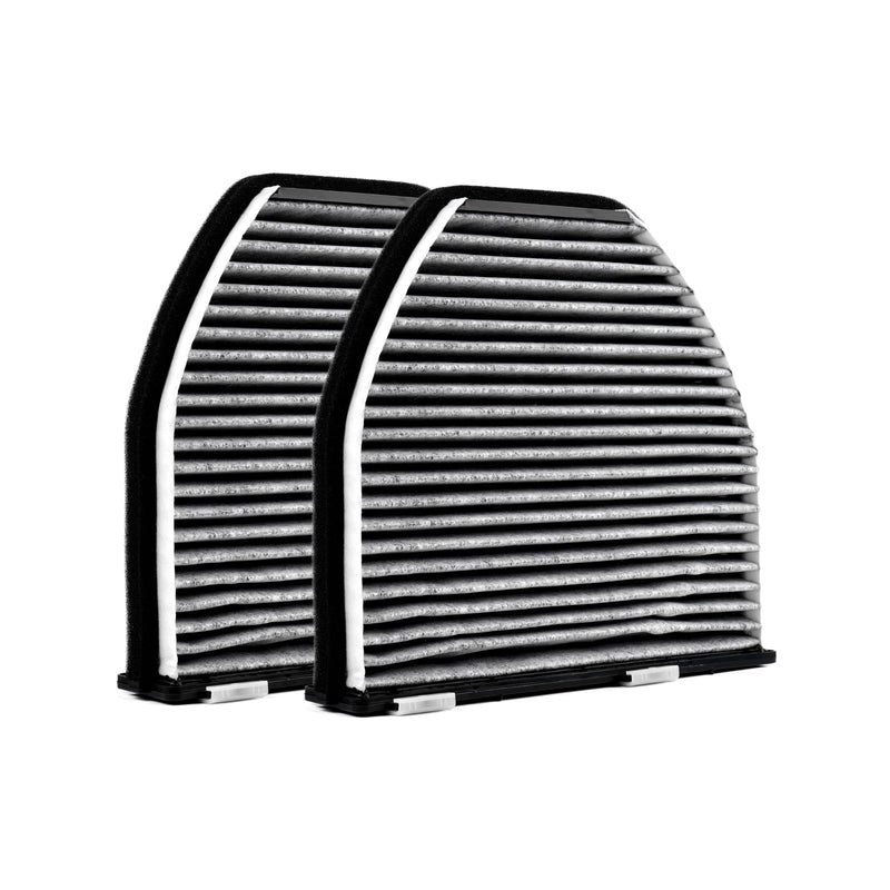Forccord 2-PACK HEPA Cabin Air Filter Fits for Mercedes-BENZ AMG C230 C300 E350 GLK350 C350 CLS550 2008-2020 CUK29005 Activated