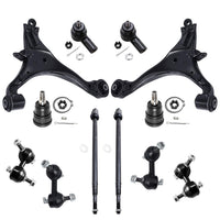 Detroit Axle - Front 12pc Suspension Kit 01-05 Honda Civic 2001 2002 2003 2004 2005, 2 Lower Control Arms 2 Lower Ball Joints 4
