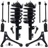 Detroit Axle - 14pc Front End Suspension Kit for 98-07 Ford Taurus, 98-05 Mercury Sable, Struts Control Arms Ball Joints Sway Ba