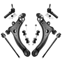 Detroit Axle - Front 8pc Suspension Kit for Chevrolet Impala Buick Allure LaCrosse Century Regal, 2 Lower Control Arms w/Ball Jo