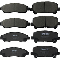 SIPAUTEC-8pcs Ceramic Brake Pads Replacement For (Honda Pilot 2009/2010/2011/2012/2013/2014/2015),(ACURA MDX 2007-2013),(ACURA Z