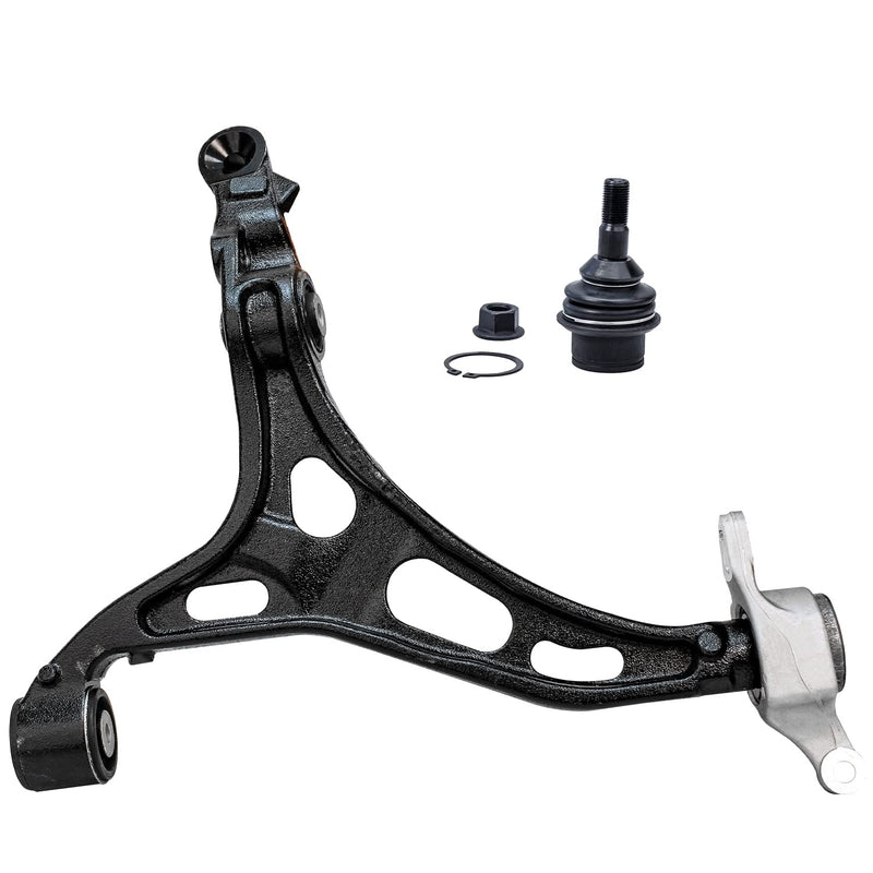 Detroit Axle - Front Left Lower Control Arm Kit for 2011-2015 Jeep Grand Cherokee Dodge Durango Driver Side Lower Control Arm Lo