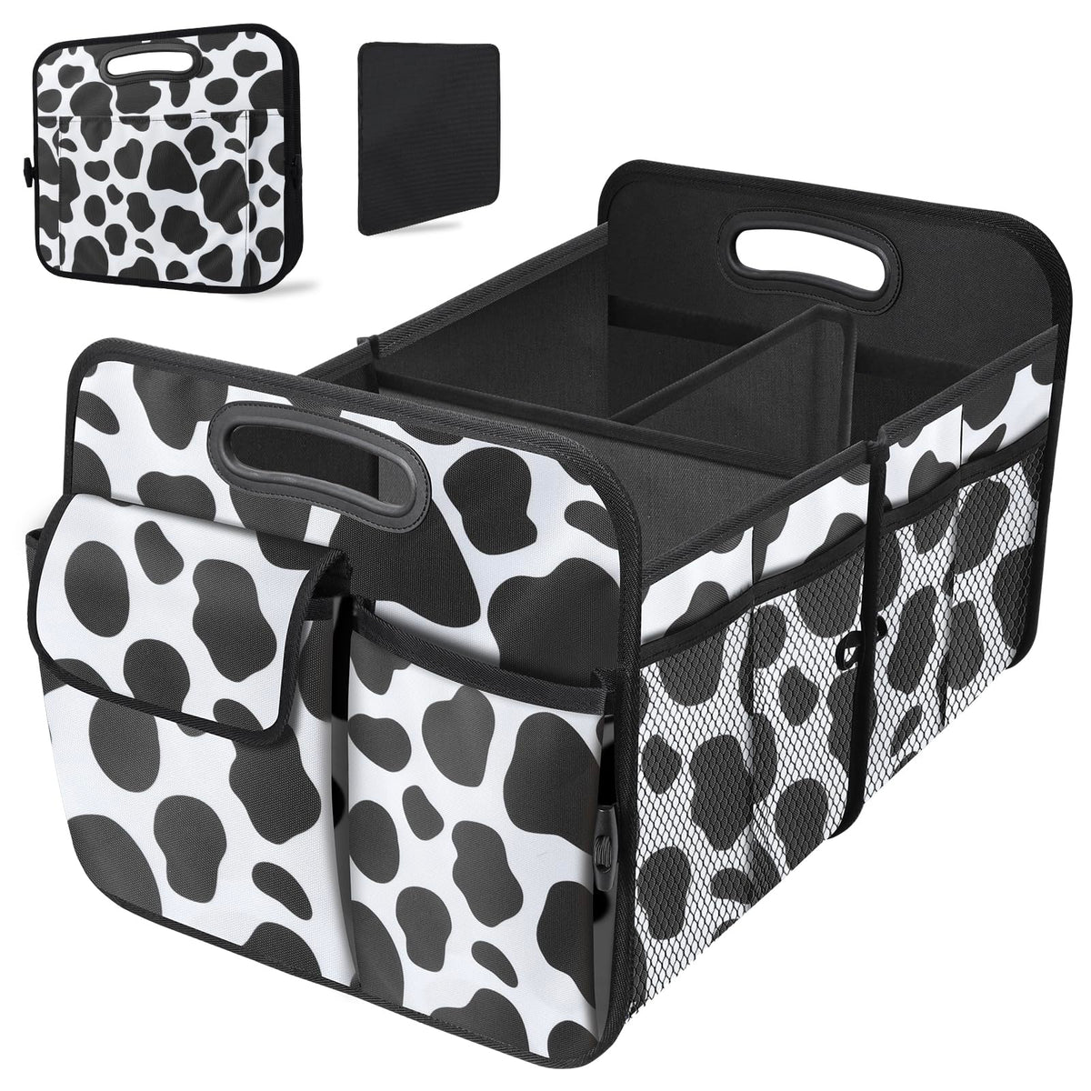 HABOPET Trunk Organizer for Car, 72L Collapsible Waterproof Car Organizers and Storage, Car Accessories for Women and Men, Multi