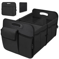 HABOPET Trunk Organizer, Collapsible Waterproof Multi-Functional car Trunk Grocery Organizer Storage for SUVs & Sedans, Car Acce