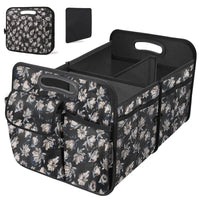 HABOPET Trunk Organizer, Collapsible Trunk Organizers and Storage, Car Accessories for Women and Men, Multi-Compartment Trunk St