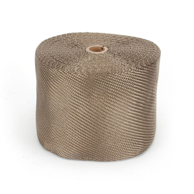 Design Engineering Titanium 6 x 100 Exhaust Heat Wrap with Lava Rock Technology - Heat Wrap for Exhaust Pipes, Pliable Exhaust