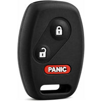 USARemote Keyless Entry Remote Key Fob Cover Silicone Rubber Skin 3-Button Replacement for Honda Fit Odyssey Ridgeline Pilot (CW