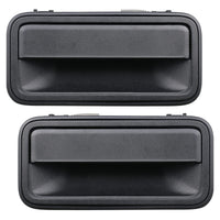 APPERFiT Rear Exterior Door Handles All Metal Compatible with 1995-1999 Chevrolet Chevy GMC C2500 C3500 K2500 K3500 Tahoe Yukon
