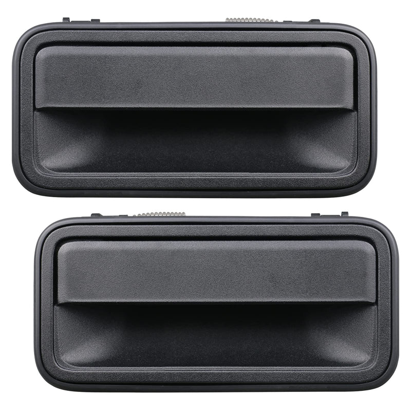APPERFiT Rear Exterior Door Handles All Metal Compatible with 1995-1999 Chevrolet Chevy GMC C2500 C3500 K2500 K3500 Tahoe Yukon